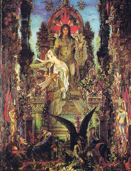Gustave Moreau Jupiter und Semele oil painting picture